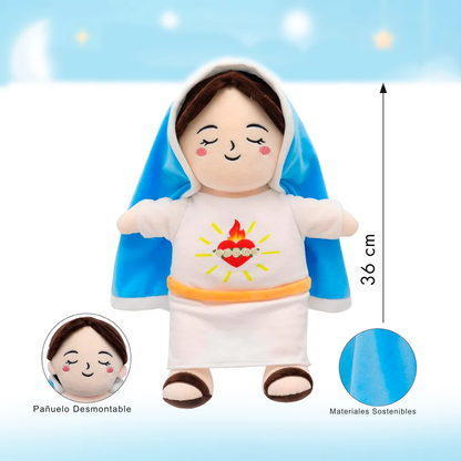 Peluche Anti-Estrés que Respira Virgen Maria™